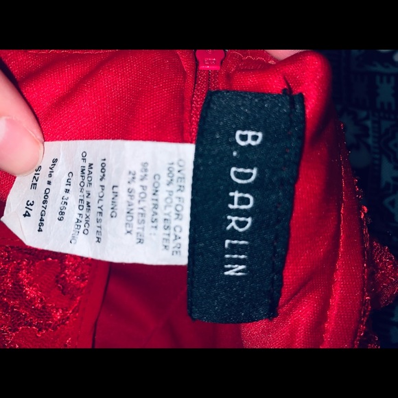 Red Prom Dress - Picture 3 of 3